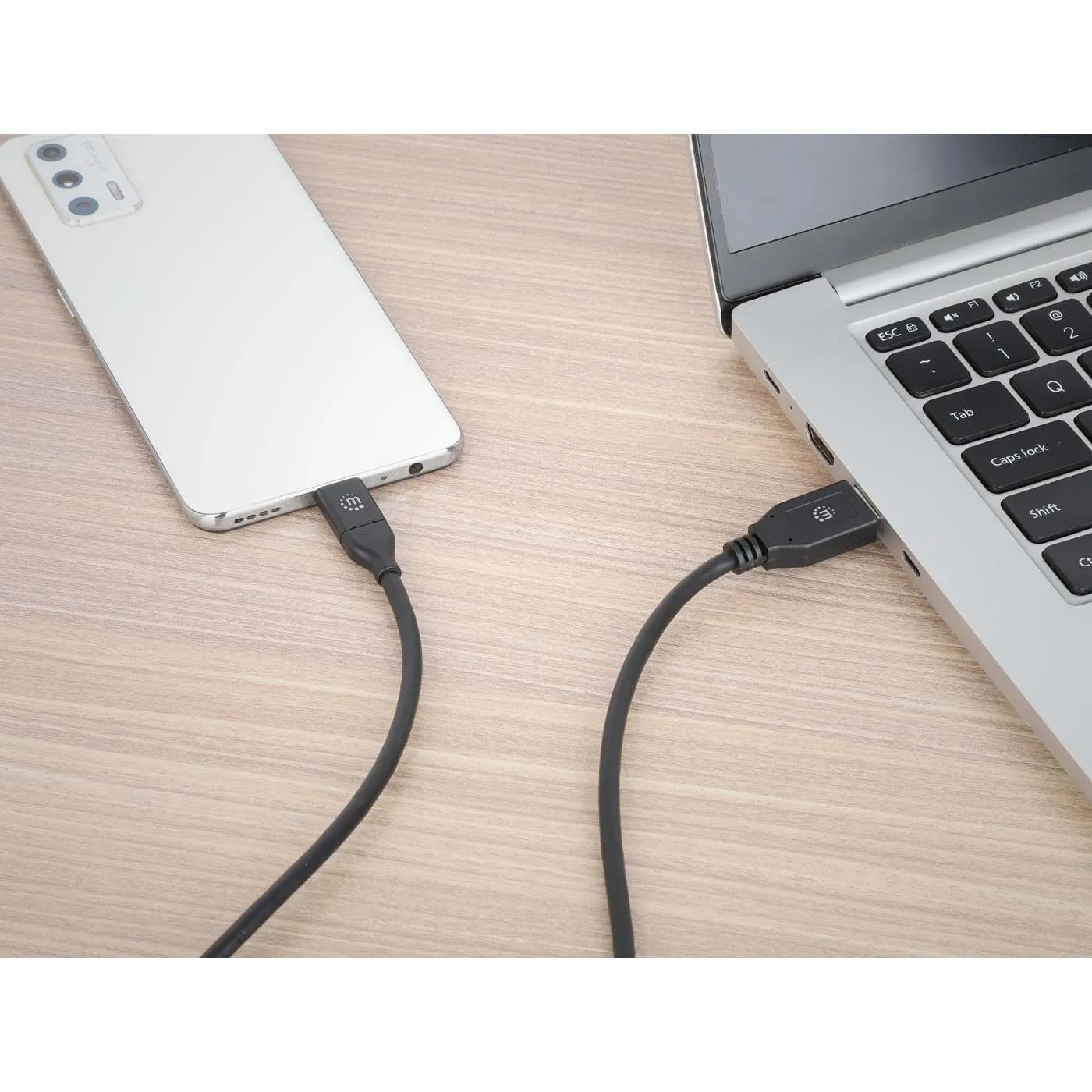 Manhattan Cavo USB 3.0 A-C 2 m 5 Gbps 3A