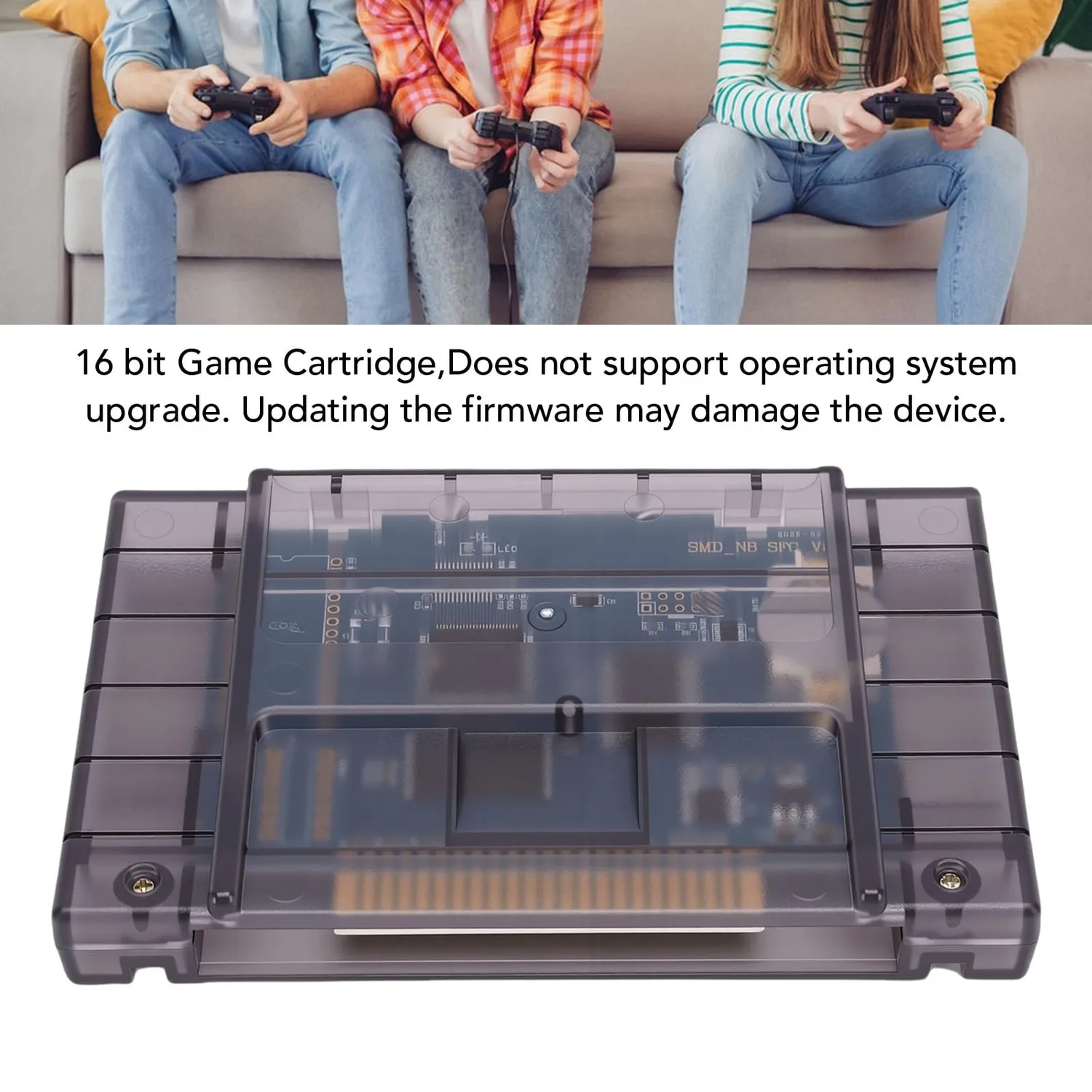 Zunate Cartuccia Gioco 8G 900 Giochi Classici 16Bit
