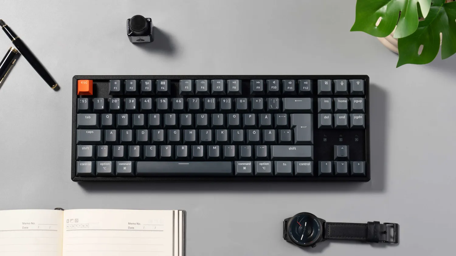 Keychron K8 V2 tastiera meccanica TKL ISO-ITA switch Red