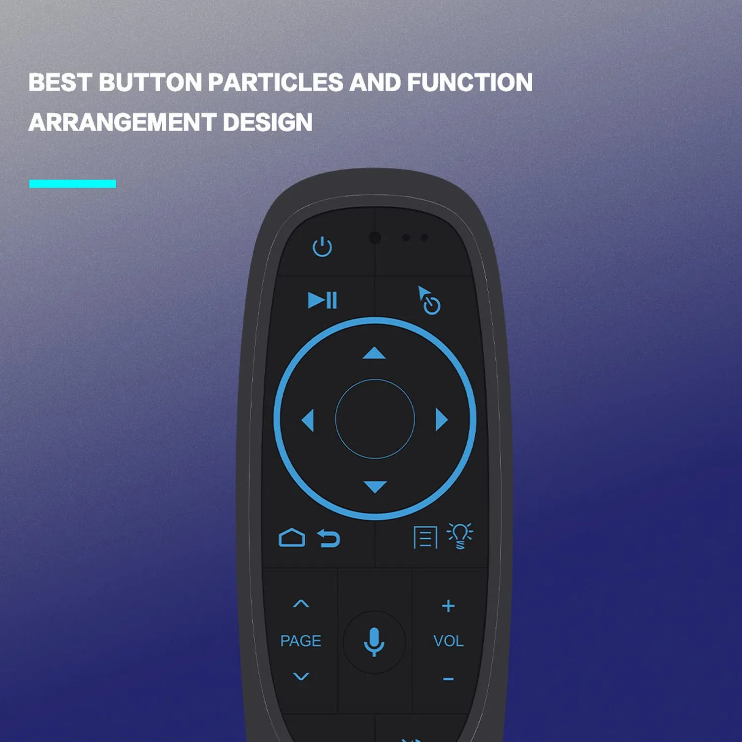 Zunate G10S Pro BT telecomando vocale 2.4G Bluetooth