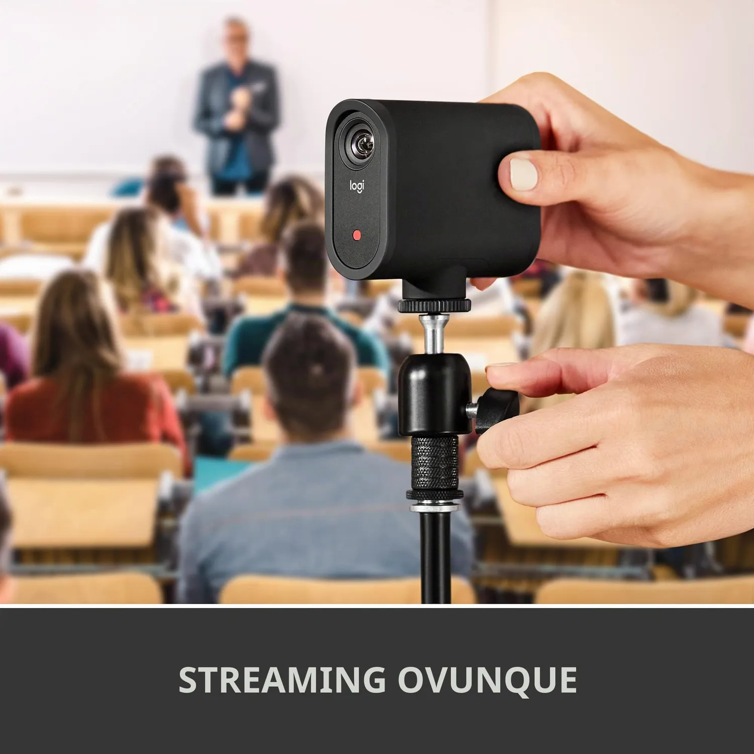 Mevo Start videocamera streaming 1080p wireless con app
