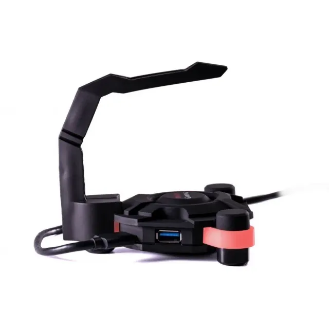 Mars Gaming MMS2 hub USB 3.0 4 porte con bungee mouse LED