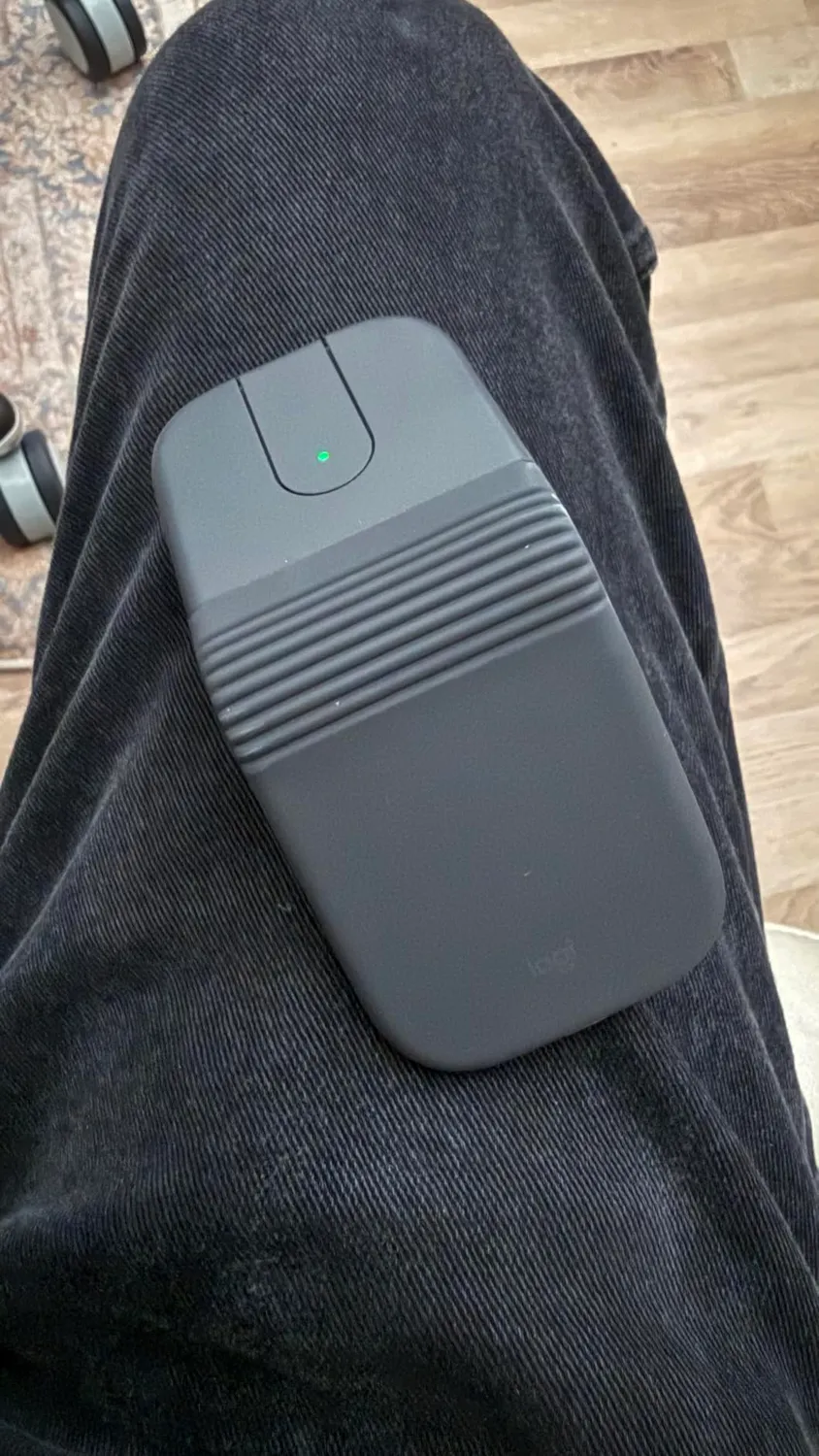 Logitech Mobi Fold mouse grafite Bluetooth 4K DPI