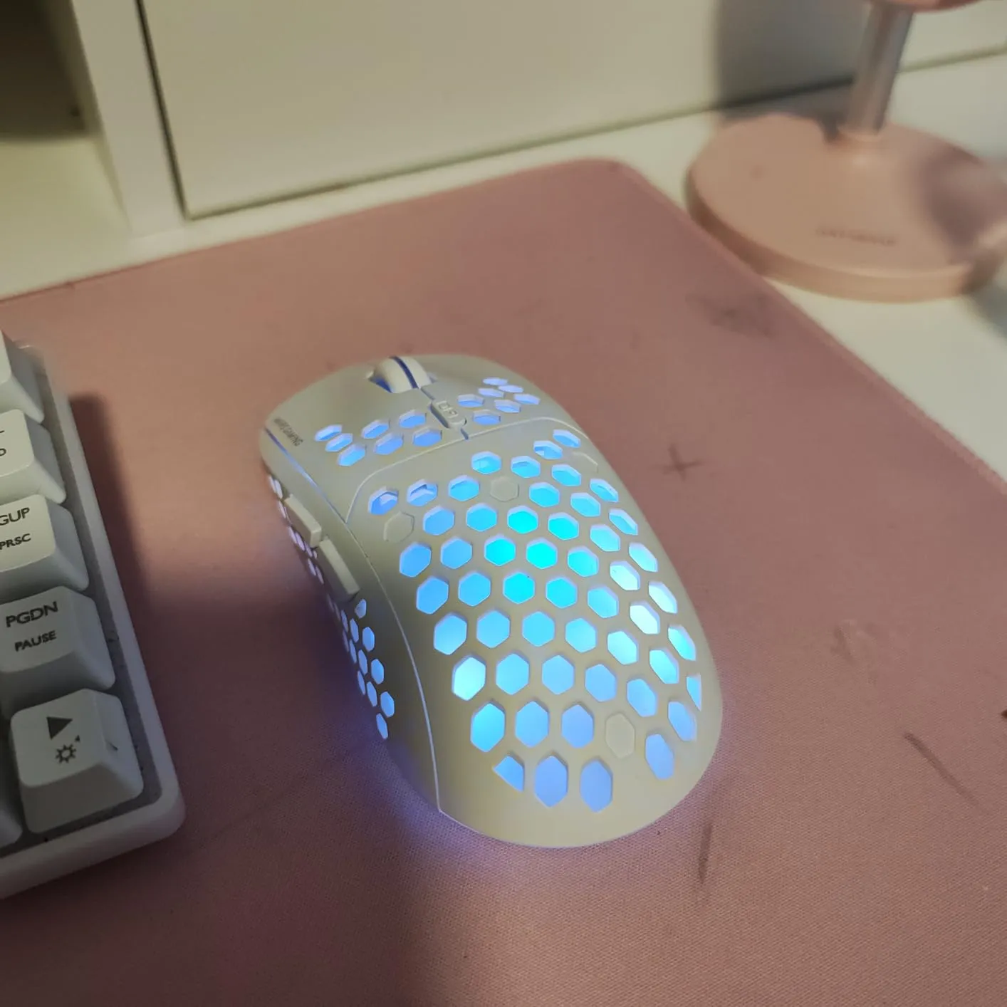 Mars Gaming MMW3W mouse gaming wireless bianco RGB