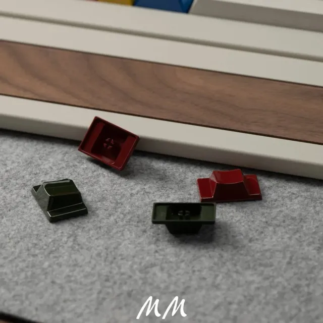 MM Retro Stepped tasti artisan alluminio 4 pezzi