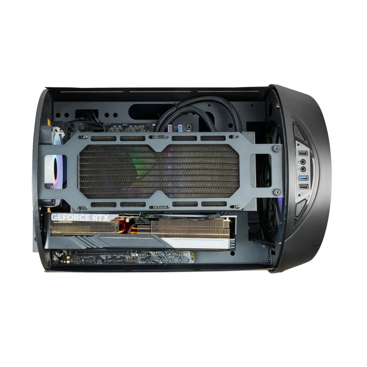 Mars Gaming MC-CYLON Case PC MicroATX Nero Vetro Temperato