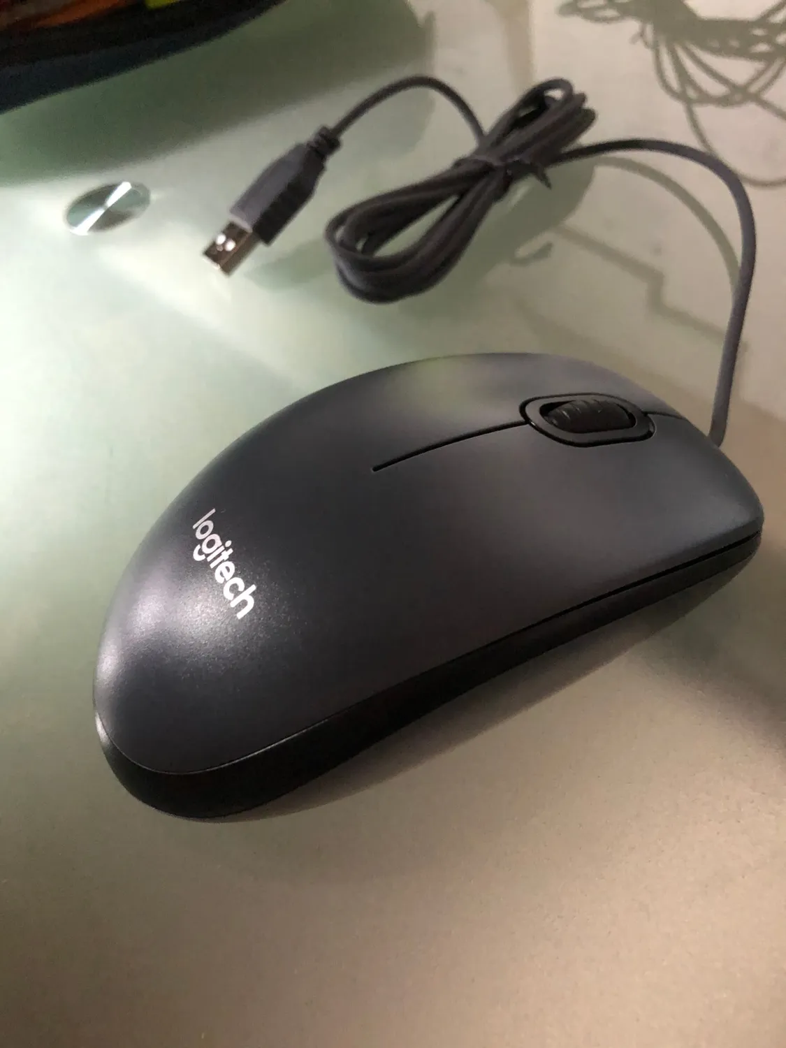 Logitech M90 mouse con filo USB nero 1000 DPI