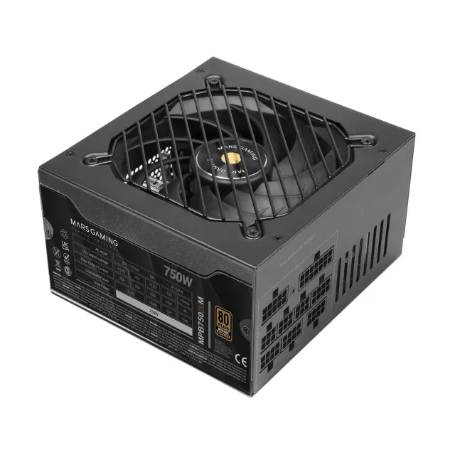Mars Gaming MPB750SIM Alimentatore ATX 750W Nero Modul