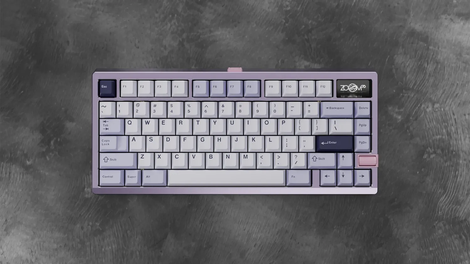 CoffeeKeys Zoom75 TIGA tastiera Forest Green barebone tri-mode