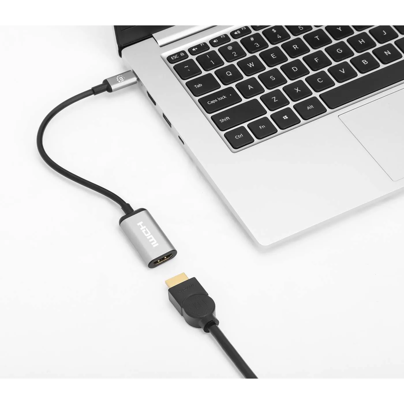 Manhattan Adattatore USB-C a HDMI 4K@60Hz Nero