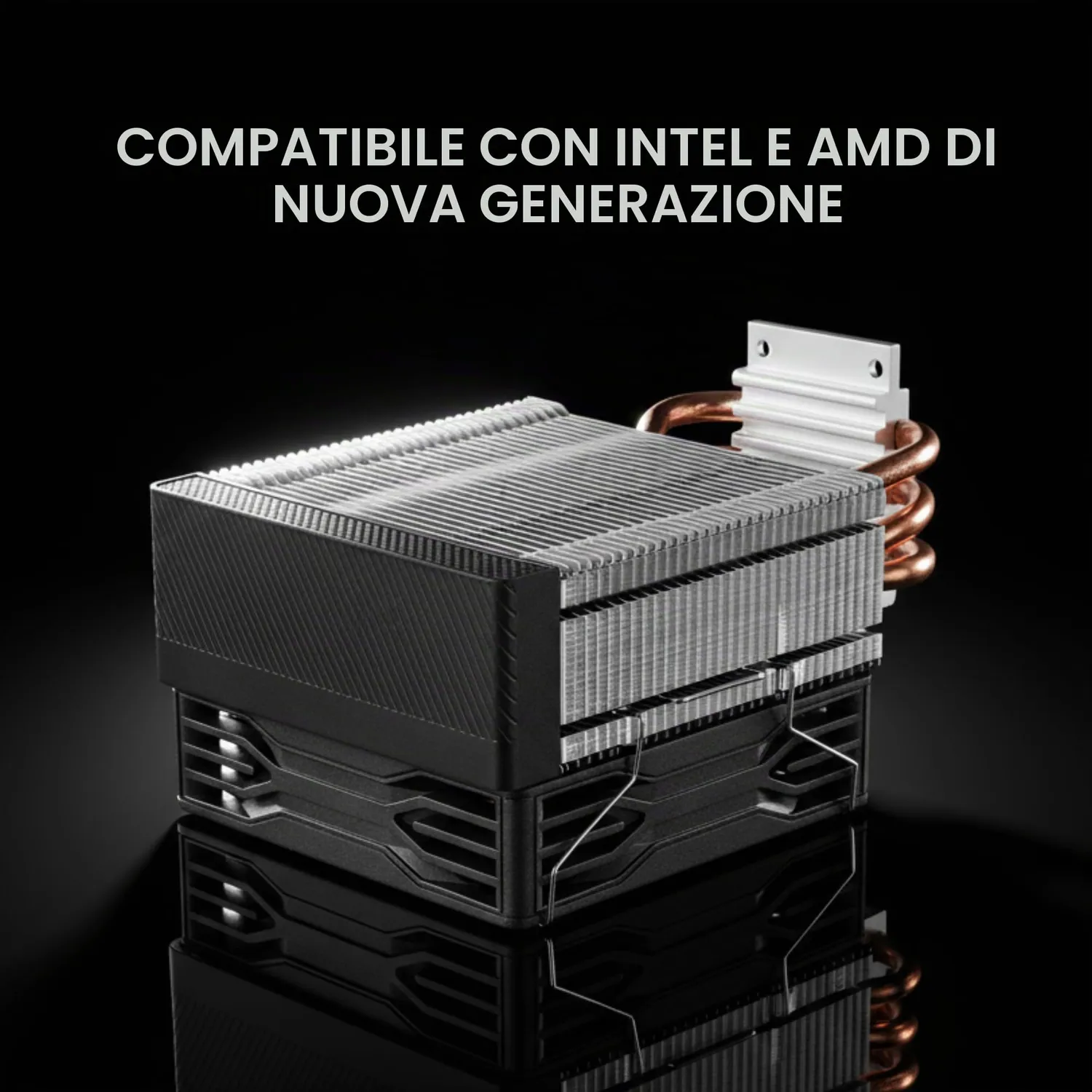 Mars Gaming MCPU-X3 dissipatore CPU 190W nero Intel AMD