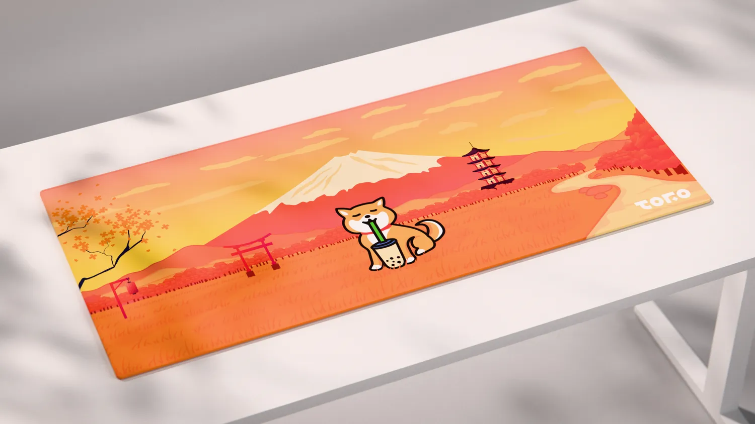 CoffeeKeys Toro Deskmat tappetino four season 900mm