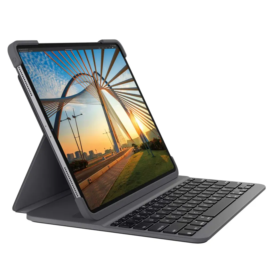 Logitech Slim Folio Pro Custodia Tastiera iPad 11 Retroilluminata