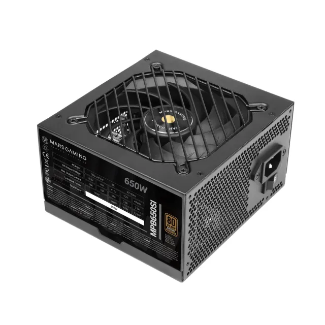 Mars Gaming MPB650SI alimentatore 650W Bronze silenzioso
