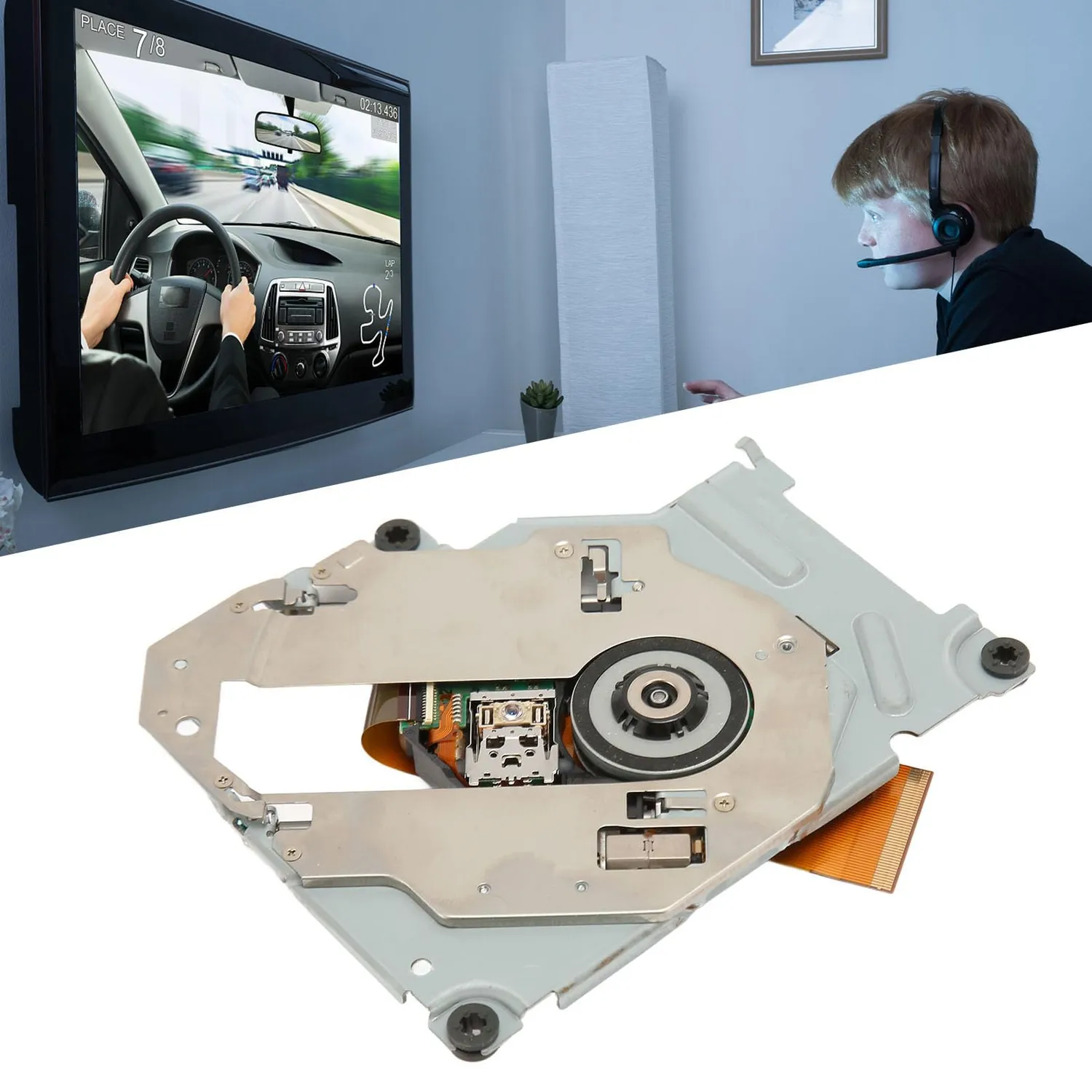 Zunate lente lettore disco pickup ottico console gioco