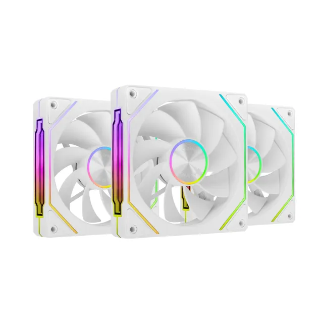 Mars Gaming LINKFINITYKIT2R kit 3 ventole 120mm bianco ARGB