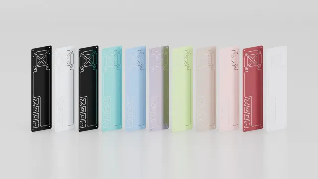 Meletrix Zoom75 TIGA peso esterno Milky Green