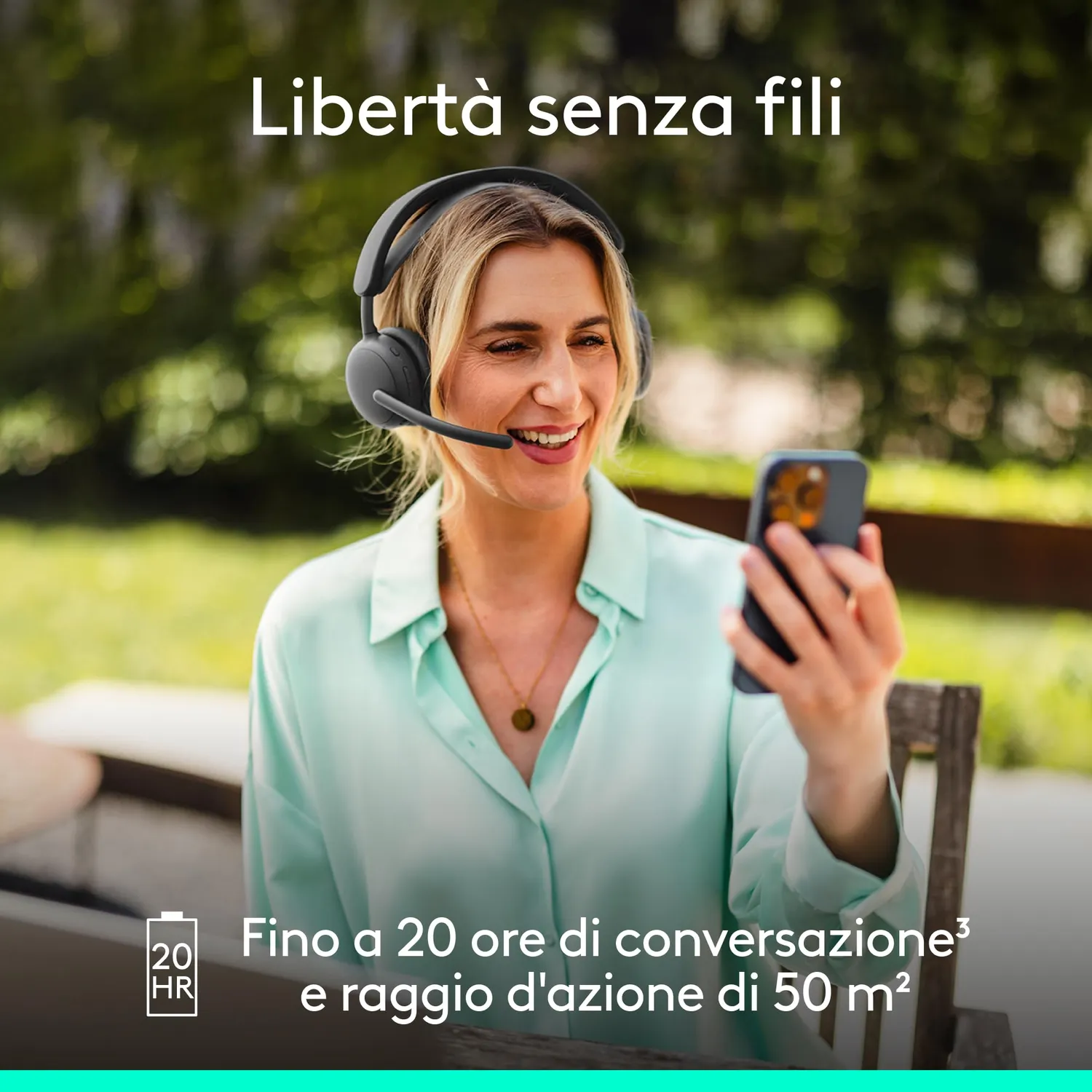 Logitech Zone Wireless 2 ES cuffie wireless grafite ANC