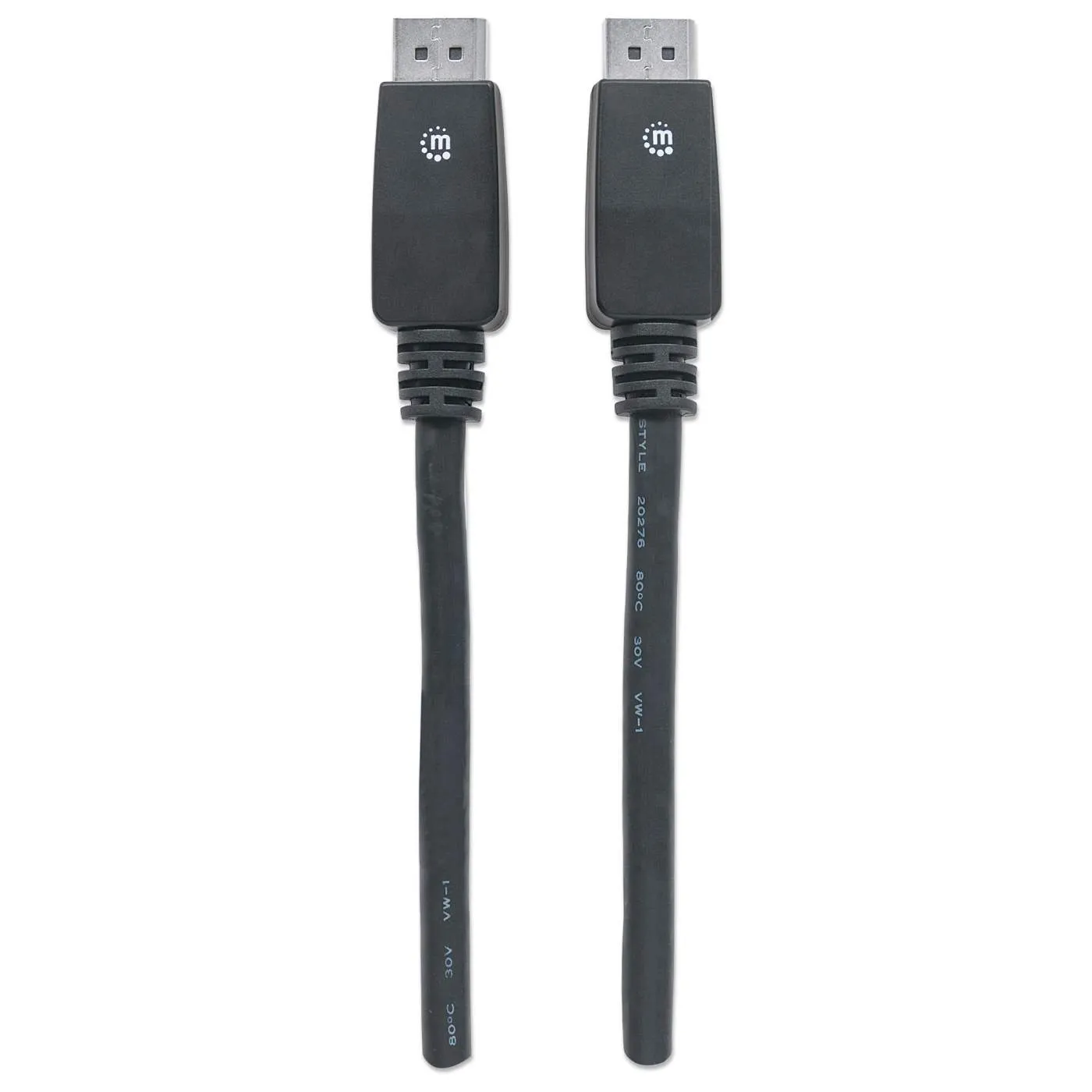 Manhattan Cavo DisplayPort 4K 60Hz 10 m nero