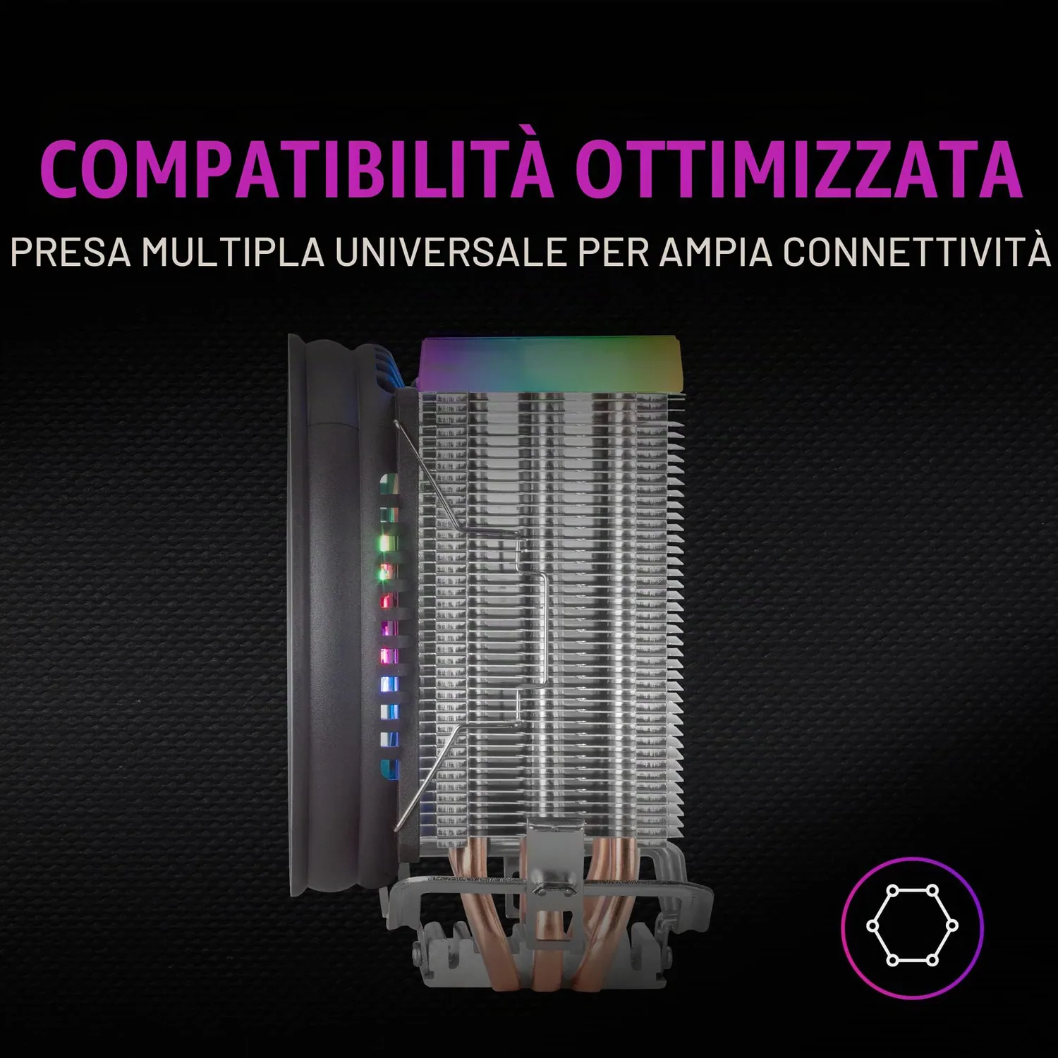 Mars Gaming ML-ULTRA240 raffreddamento liquido CPU bianco 240mm