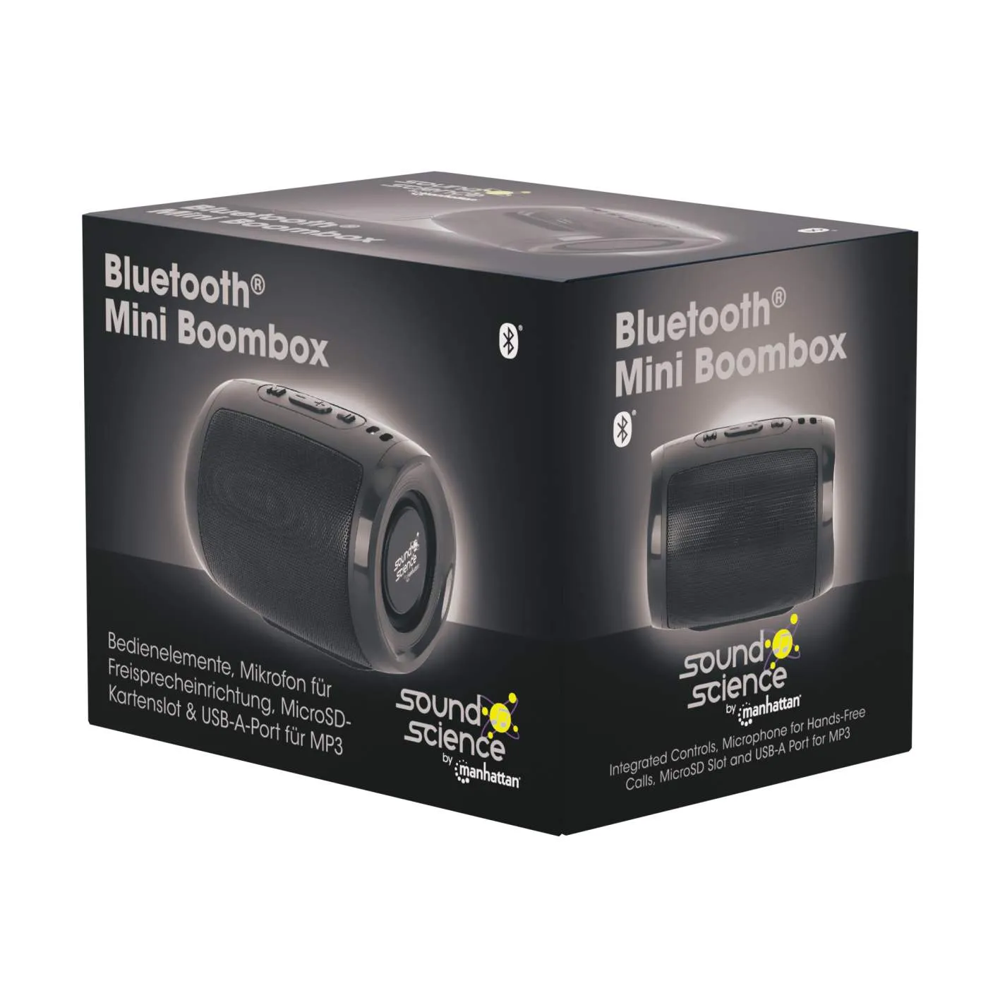 Manhattan Mini Boombox Bluetooth 5.3 MP3 10m