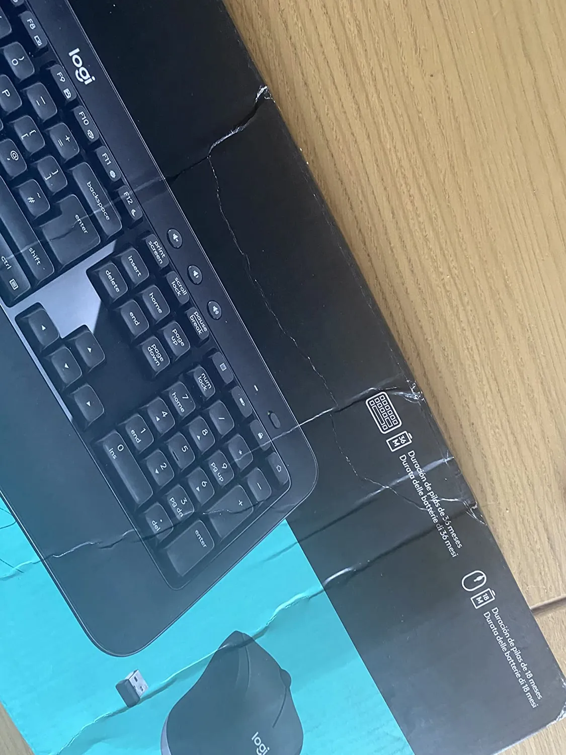 Logitech MK540 kit tastiera e mouse wireless Windows