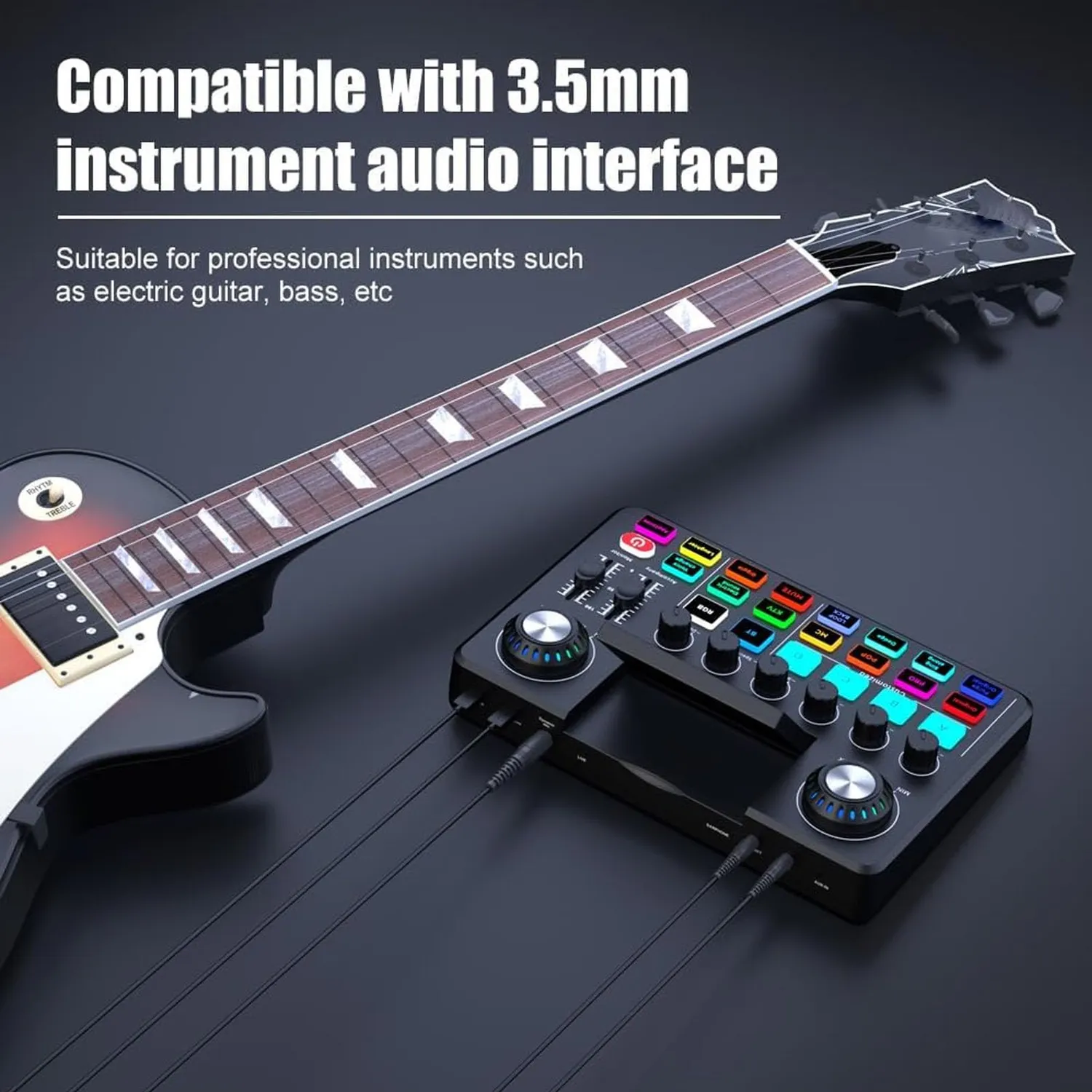 Zunate Podcast microfono condensatore kit braccio USB