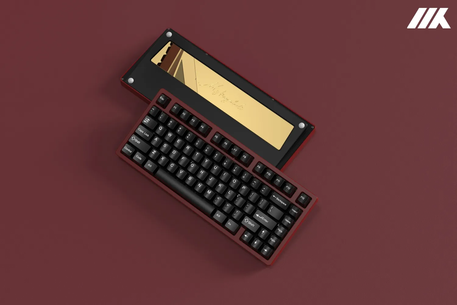 CoffeeKeys MKC75 Kit tastiera tri-mode peso alluminio