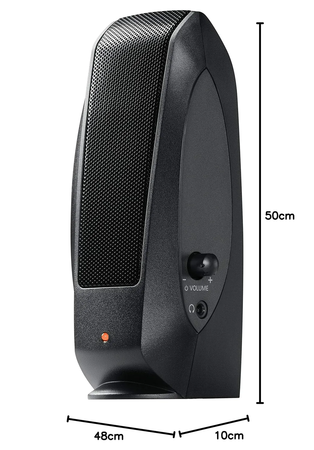 Logitech S120 casse stereo nero 2.0 jack 3,5mm