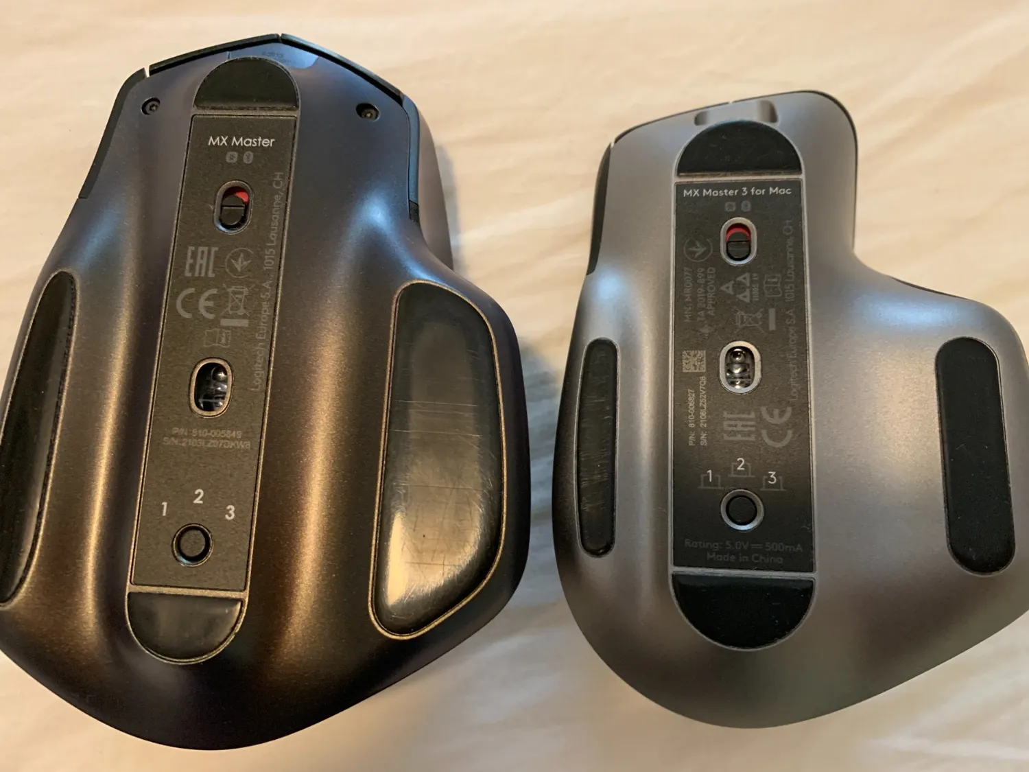Logitech MX Master mouse wireless darkfield multispositivo