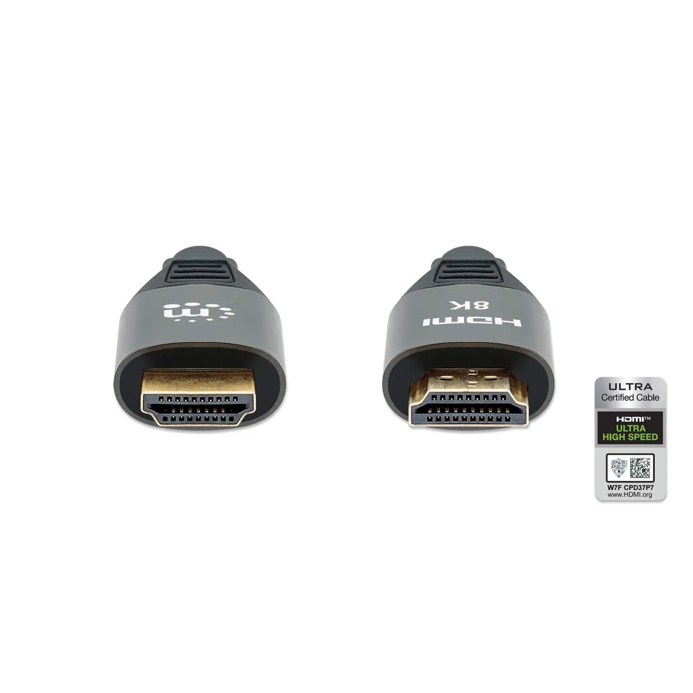 Manhattan 8K@60Hz cavo HDMI 1 m treccia 48 Gbps
