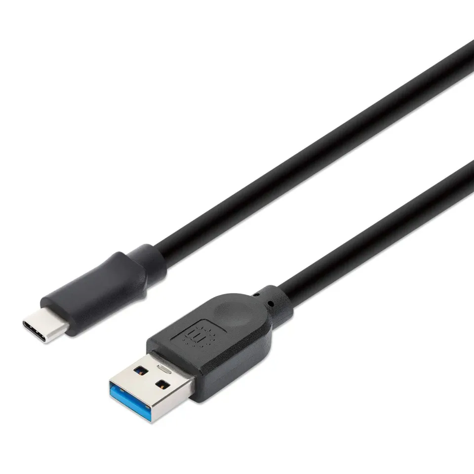 Manhattan USB 3.0 cavo USB-A USB-C 5 m 5 Gbps