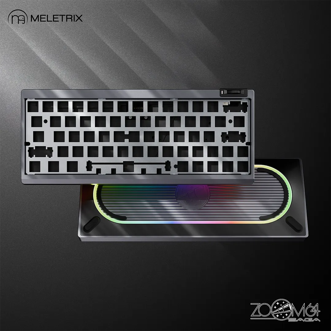CoffeeKeys Zoom64 case kit tastiera mystic ink