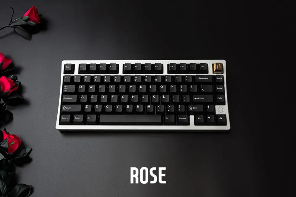 CoffeeKeys Rose75 tastiera 75% alluminio WK