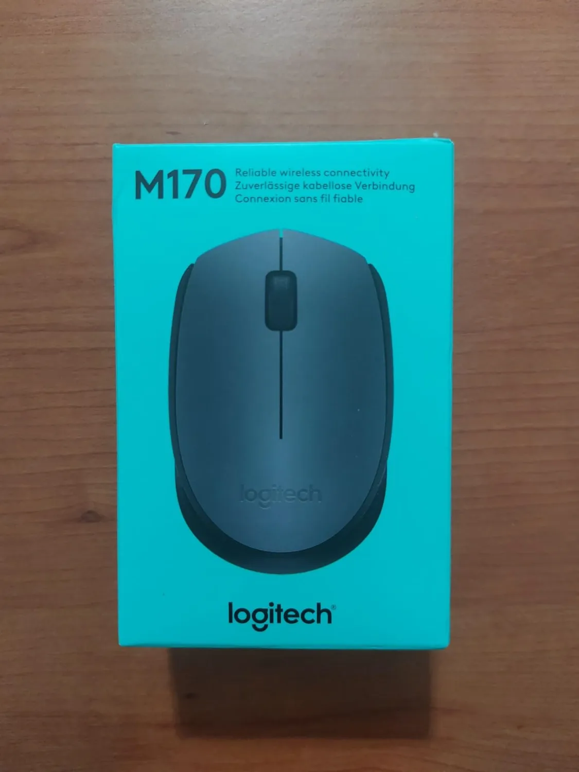 Logitech M170 mouse wireless grigio 2,4 GHz ricevitore USB