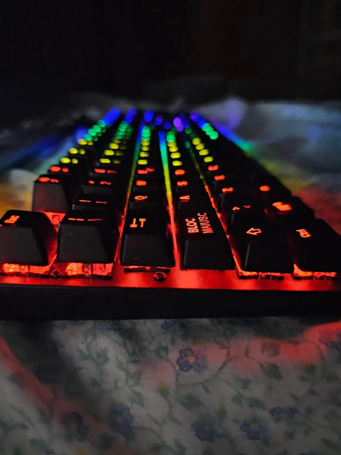 Mars Gaming MK422 Tastiera Meccanica Gaming RGB Switch Rossi