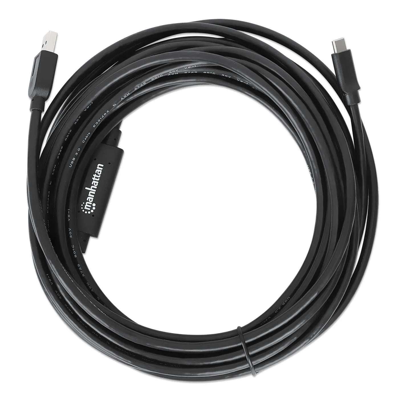 Manhattan cavo USB attivo A-C 10 m 5 Gbps amplificato