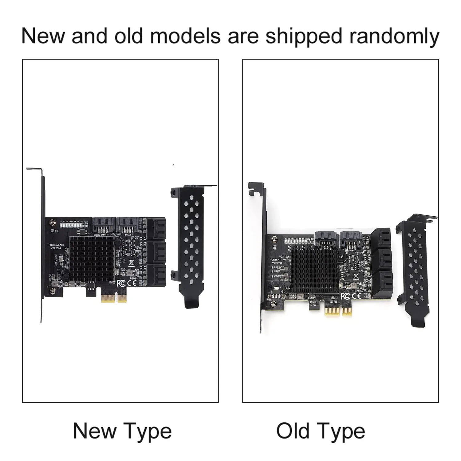 Zunate PCE8SAT-A01 Scheda Espansione SATA 8 porte 6Gbps PCIe