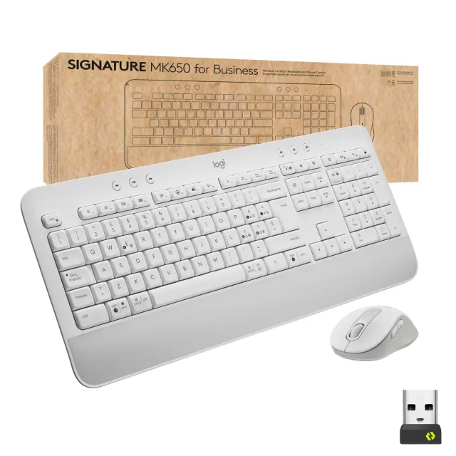 Logitech Signature MK650 Combo Business Tastiera Mouse ITA