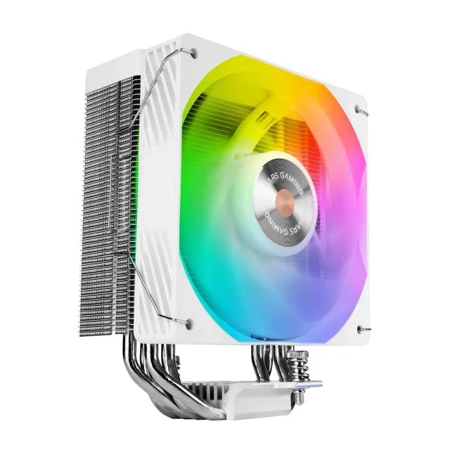 Mars Gaming MCPU-X4ARGB dissipatore CPU bianco ARGB 220W