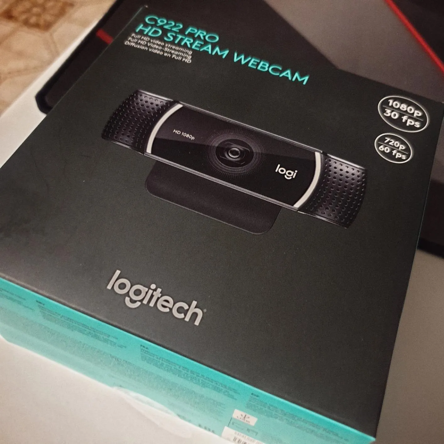 Logitech C922 Webcam Streaming Full HD 1080p Nera autofocus