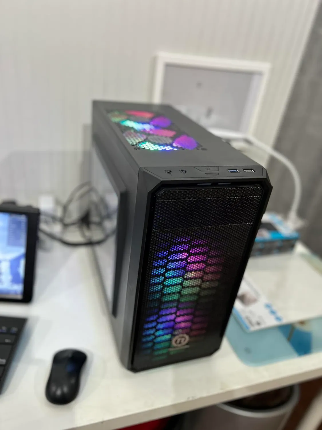 Mars Gaming MF-DUO kit 2 ventole PC FRGB nero 120mm