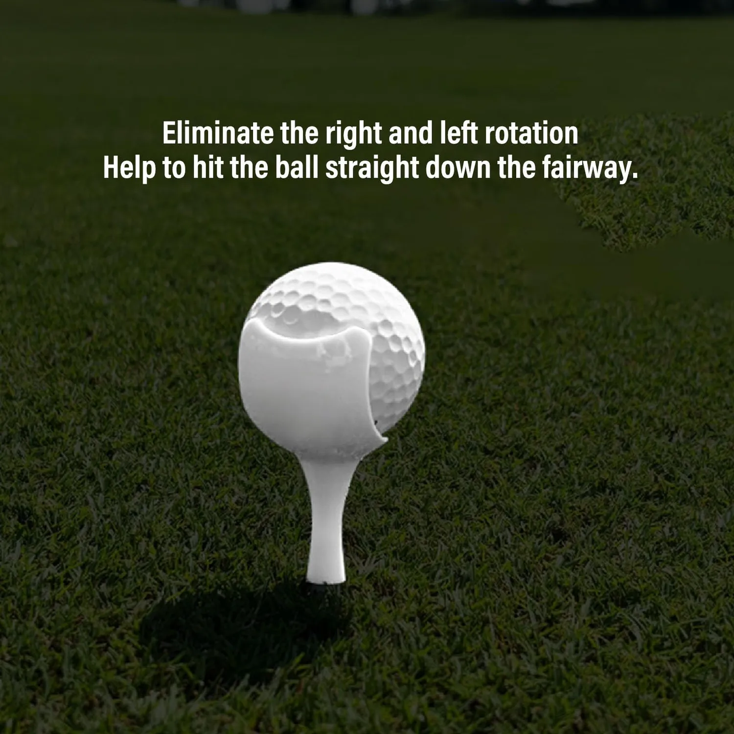 Zunate Tee Golf Anti Slice 4 Pezzi Doppia Altezza Plastica