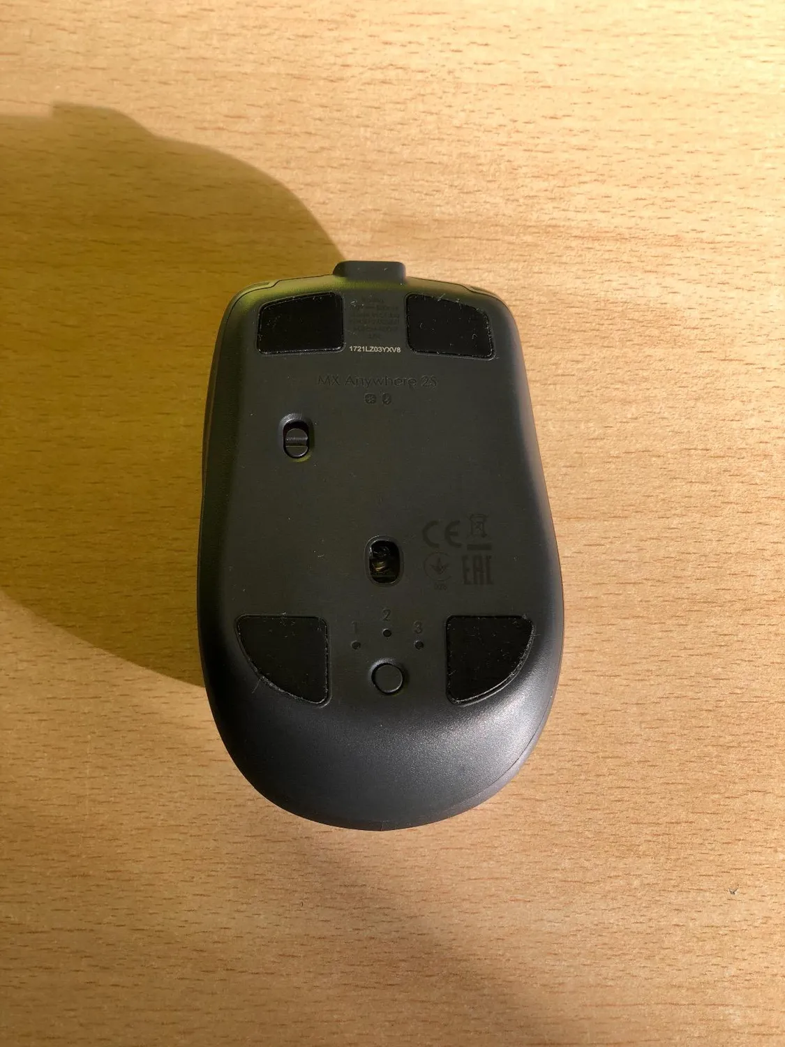 Logitech MX Anywhere 2S mouse wireless Darkfield Flow