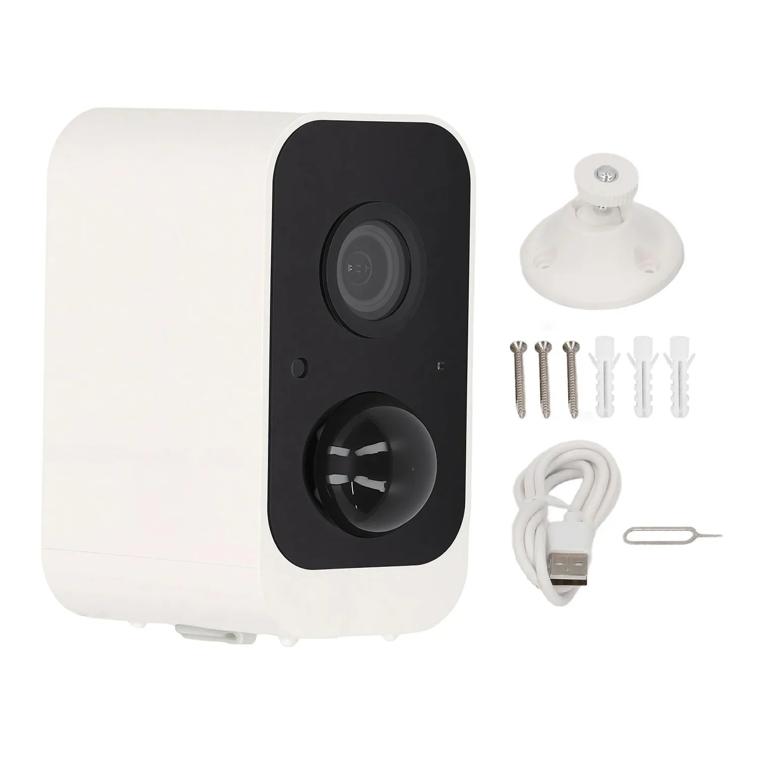 Zunate Telecamera Esterno Wireless 2K Batteria IP66