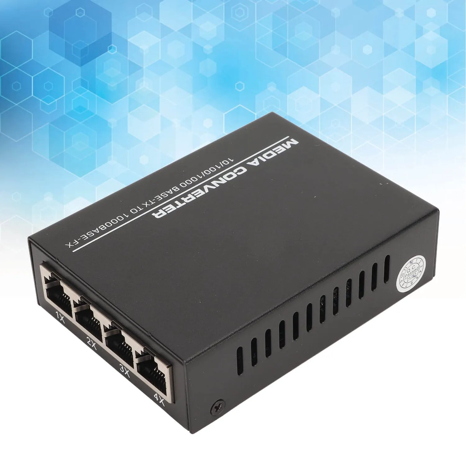 Zunate convertitore fibra-RJ45 Gigabit 10/100/1000