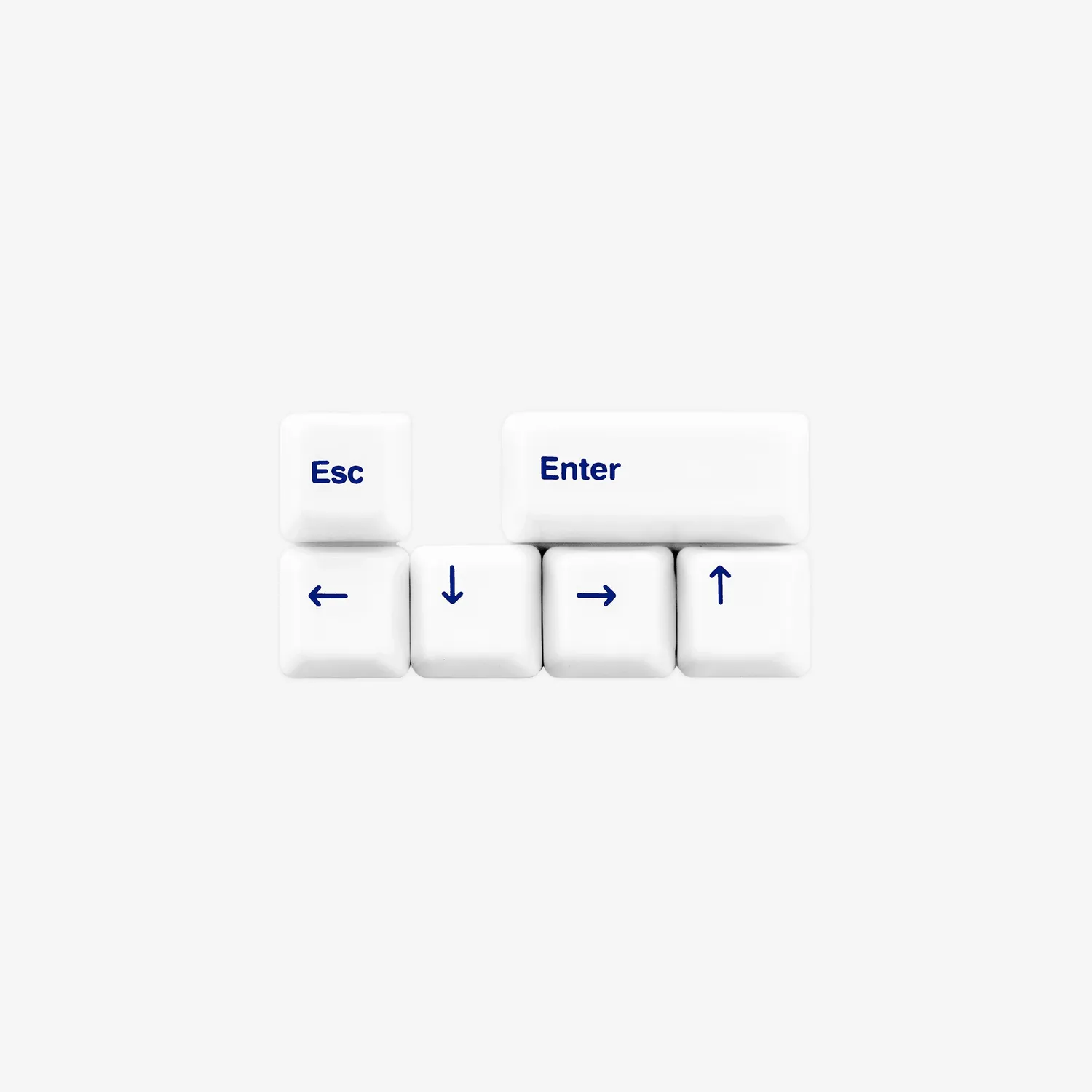Cerakey D Set-Add tasti ceramica White Blank aggiuntivi