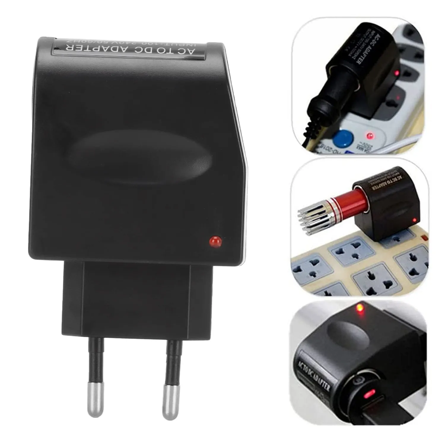 Zunate adattatore accendisigari auto 240V-12V spina UE 18W