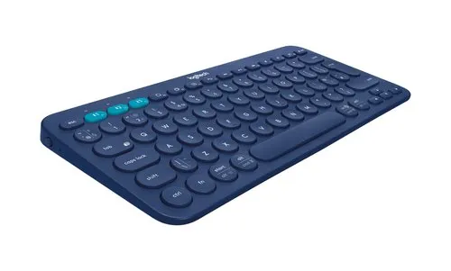 Logitech K380 tastiera Bluetooth blu multidispositivo