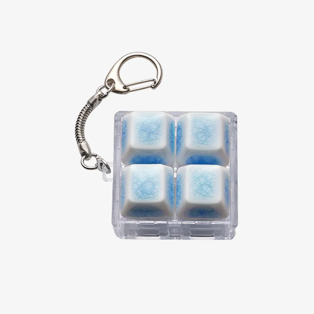 Cerakey Keychain portachiavi keycap ceramica